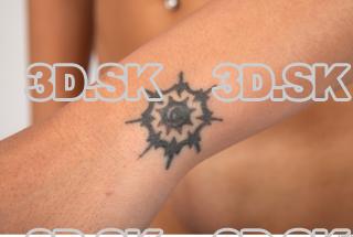 Tattoo texture of Darina 0002